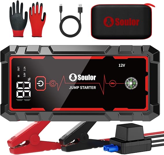 Jump Starter Battery Jumper Starter Portable Car Battery Jump Starter 5000A
