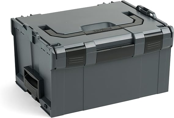 Bosch Sortimo L Boxx 238 Anthracite L Boxx Size 3 Expandable Tool Box Professional Tool Box Empty Plastic Ideal Tool Storage