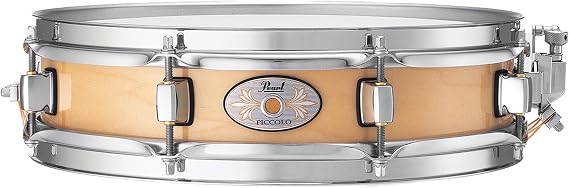 Pearl M1330102 13 x 3 Inches Natural Finish Maple Piccolo Snare Drum