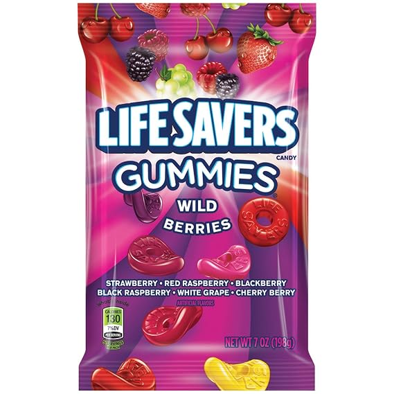 LifeSavers Gummies, Wildberry, 7 Ounce