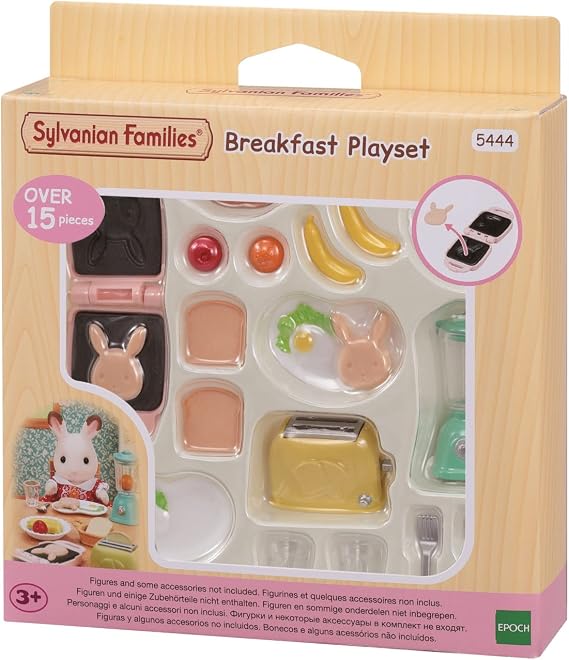 Sylvanian Families 5444 Breakfast Set, Colorful