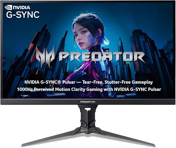 Acer Predator 27in QHD 2560x1440 IPS 360Hz Gaming Monitor XB273U F5bmiiprx