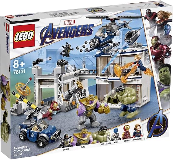 Lego Super Heroes Avengers Compound Battle 76131 Blocks Toy Boy Car