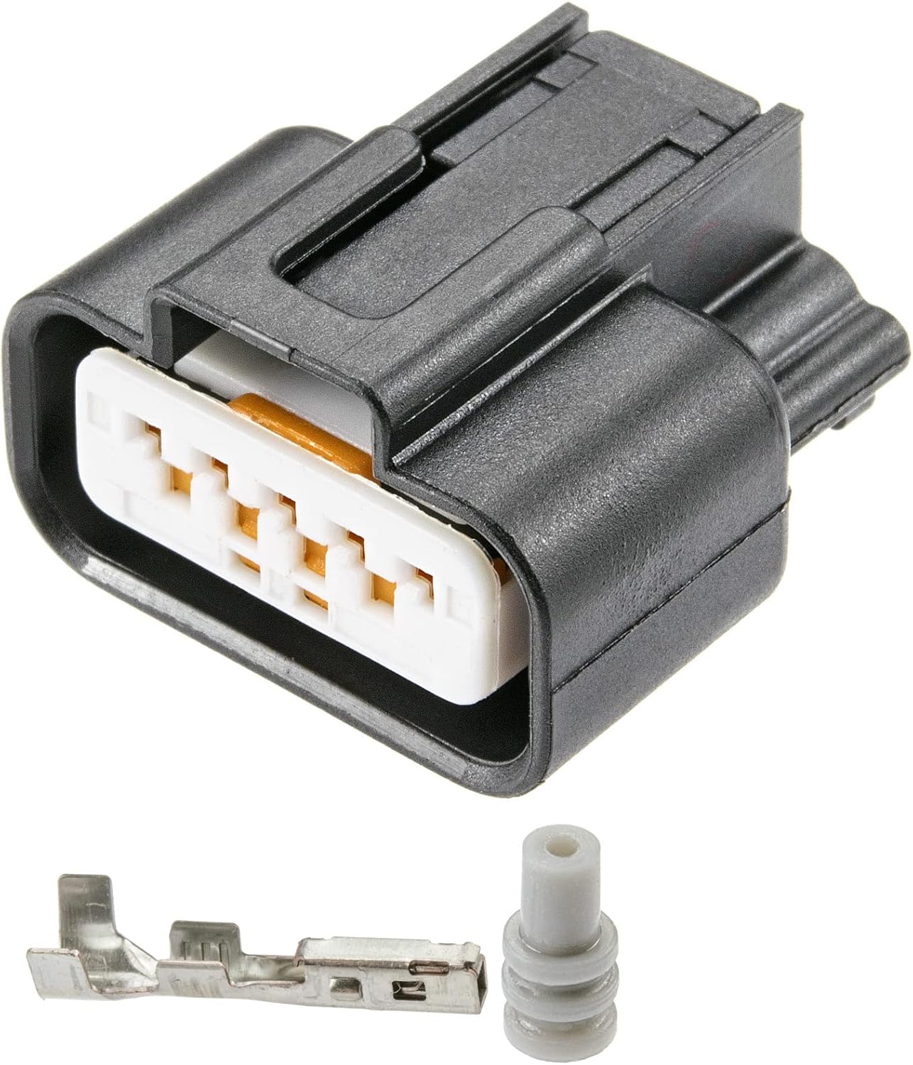Ballenger Motorsports - 5 Way Connector Plug Kit Compatible with Yamaha Throttle Bodies