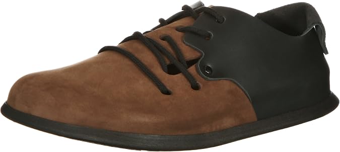 Birkenstock montana 299583 Unisex-Erwachsene Schnürhalbschuhe Mehrfarbig (Mocca /schwarz) EU 42