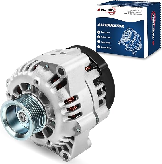 Alternator Replacement for Chevy Suburban Tahoe Blazer Astro C1500 C2500 C3500 GMC Isuzu Cadillac Escalade 4.3L 5.0L 5.7L 7.4L 96 97 98 99 00 01 02, High Output Alternator ADR0089, 40012098