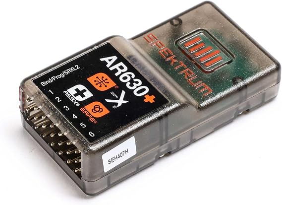 Spektrum AR630+ 6 Channel AS3X& Safe Receiver SPM-1030