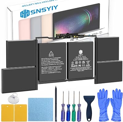 A2141 MacBook Pro Battery Replacement, A2113 Battery for MacBook Pro 16 Inch A2141 Retina Series Year 2019 2020 EMC 3347, MVVL2 MVVL2LLA MVVM2 MVVM2LLA MVVJ2 MVVJ2LLA MVVK2 MVVK2LLA 8700mAh