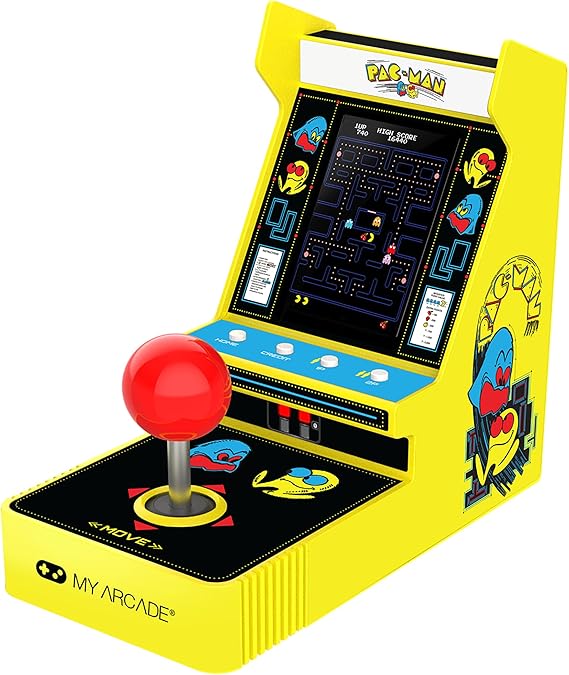My Arcade Pac-Man Joystick Player: Pac-Man Toys, Retro Gaming, 2 Game Modes
