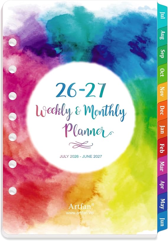 2026-2027 Planner Refills, JULY 2026 - JUNE 2027, 5.5" x 8.5"