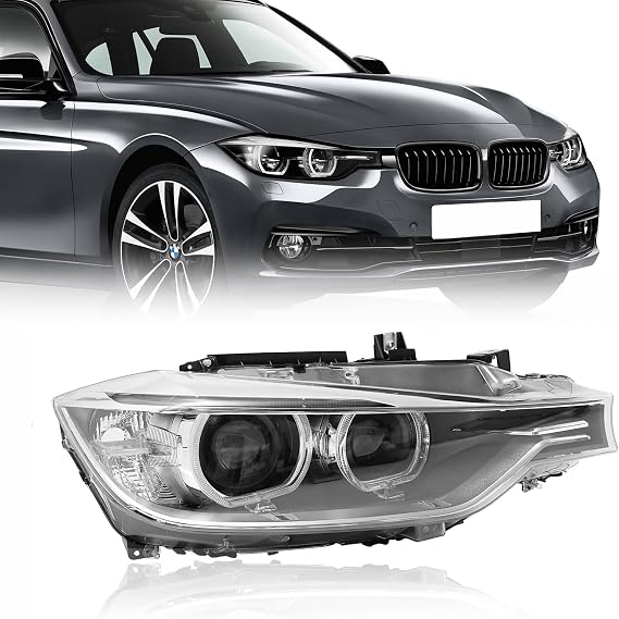 For 2011 2012 2013 2014 2015 BMW 3 Series F30 F31 Headlight Assembly, w/Factory Xenon/HID with Adaptive Headlamp, Right Passenger Side, OEM 63117338705