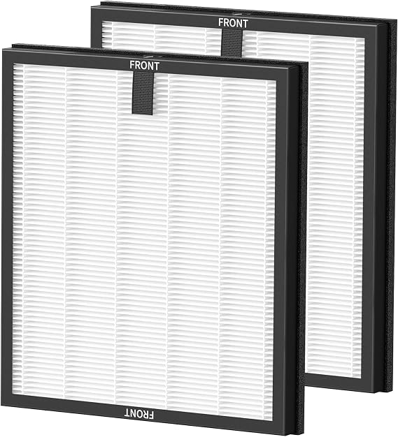 2 Pack HY4866 Replacement Filters for MORENTO/WESTHEY HY4866 Air Purifier | Compatible with MORENTO/WESTHEY HY4866 & YIOU M1 Air Purifier, 3-in-1 Activated Carbon Filter, Enhanced Version