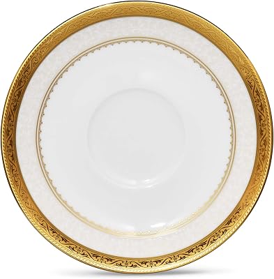 Noritake Odessa Saucer, 6-Inch, Gold