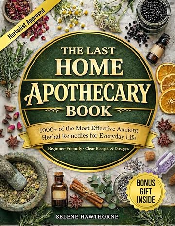 The Last Home Apothecary Book: 1001 of the Most Effective Ancient Herbal Remedies for Everyday Life