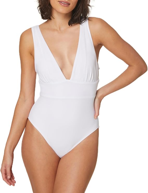 Andie Womens Mykonos One Piece Swimsuit, Long & Regular Torso