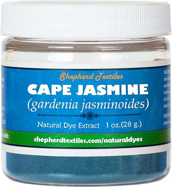 Cape Jasmine Extract Natural Dye, 1 oz.