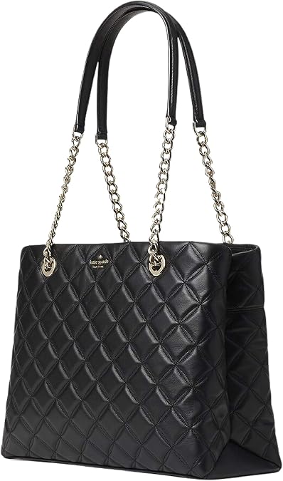 Kate Spade Natalia Tote Bag Women's Leather Large Handbag (Black)