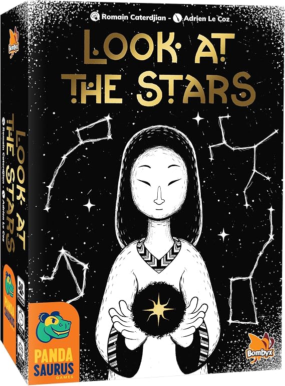 Look At The Stars Board Game - Capture the Night Sky in Constellations and Planets! Strategy Game, Family Game for Kids & Adults, Ages 8+, 2-8 Players, 20-30 Min Playtime, Made by Pandasaurus Games