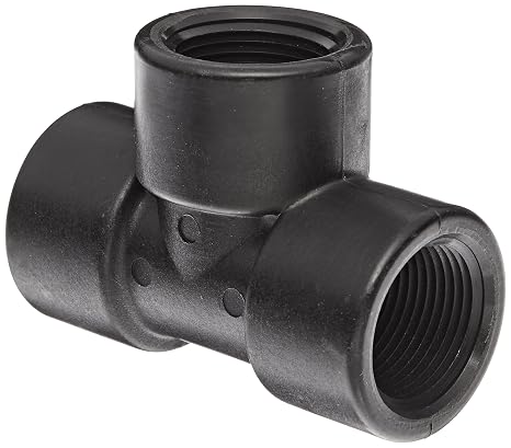 Banjo Tee, Polypropylene, 1", Schedule 80, 300 psi Max Pressure TEE100-1 Each