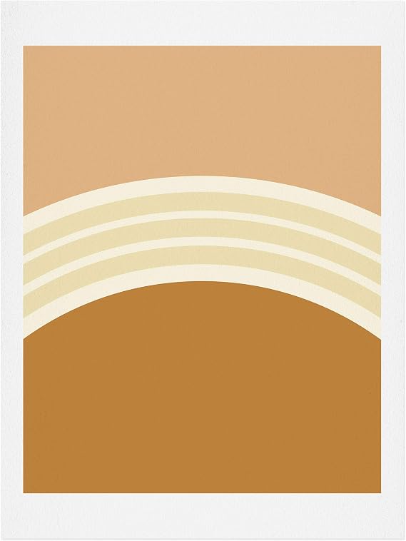 Society6 Urban Wild Studio One Day Clay Layers 2 Art Print, 8 in x 10 in, Multi