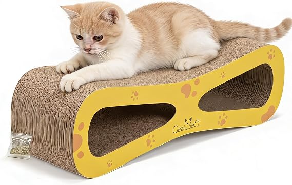 Durable Cat Scratcher Lounge, 29.5" Cat Scratching Board Portable