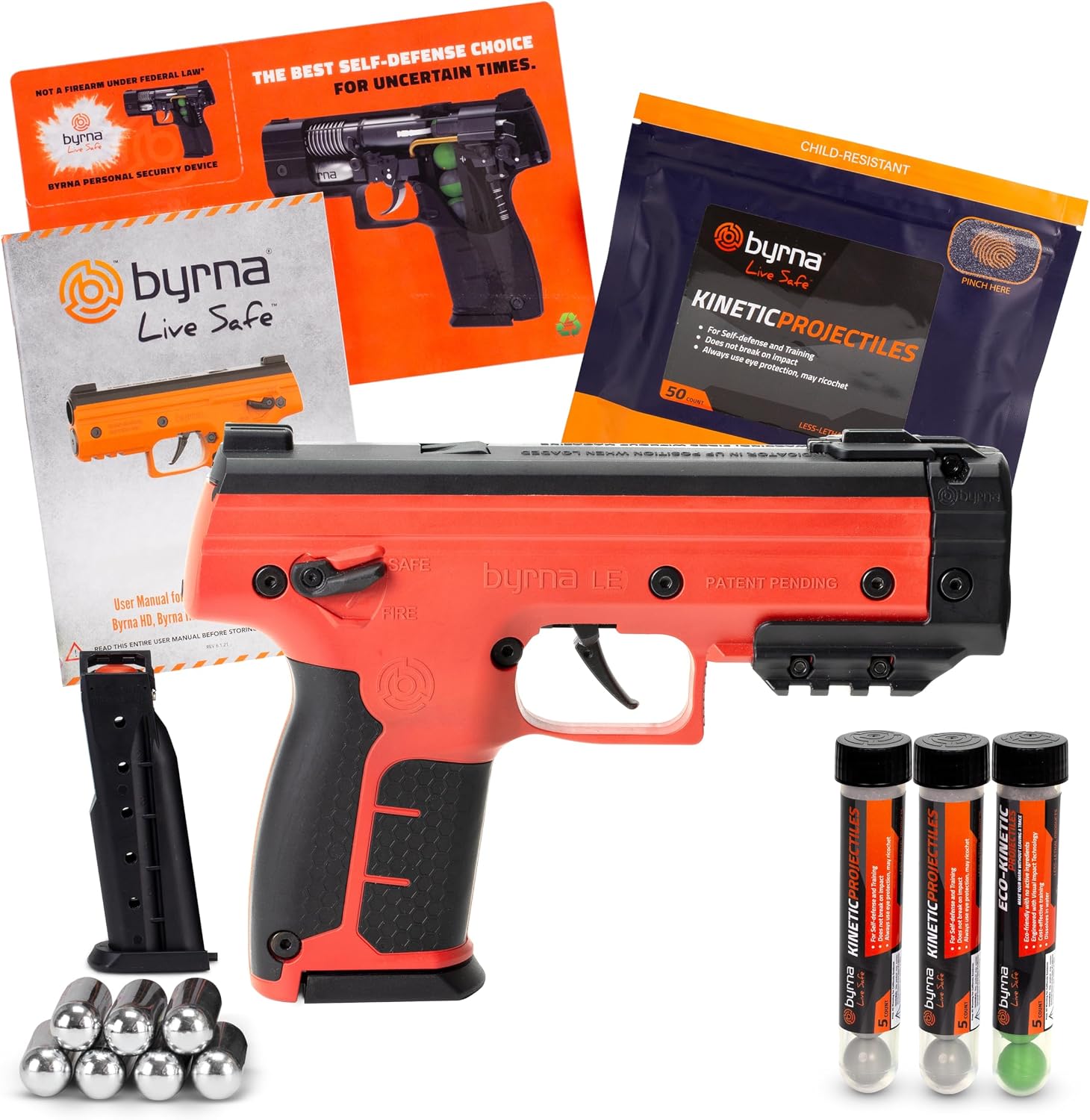 Byrna LE - Kinetic Ultimate Bundle | Less-Lethal Self-Defense & Home Defense Device