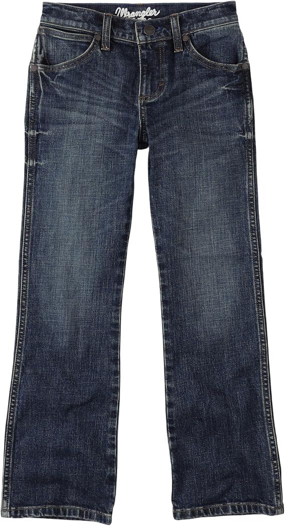 Wrangler Boys' Retro Slim Fit Boot Cut Jean