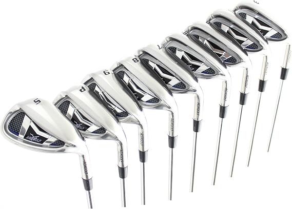 Men's Magnum XS Wide Sole Edition Stainless Steel Irons Set 3-9 Irons + Pitching Wedge + Sand Wedge: Senior, Regular or Stiff Flex; Cadet, Regular or Tall Length; Right Hand: USA Built!