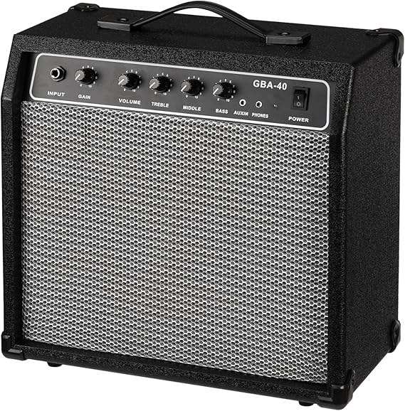 Ktaxon 40Watt Bass Amplifier, Portable Electric Bass Amp, Black