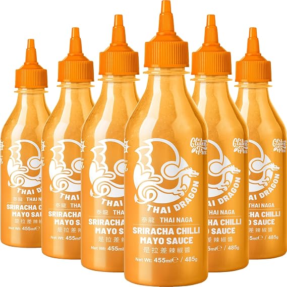 Thai Dragon Sriracha Chilli Mayo Sauce 455 ml (Case of 6)