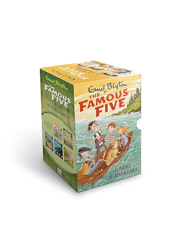 Famous five collection 5 books set by enid blyton