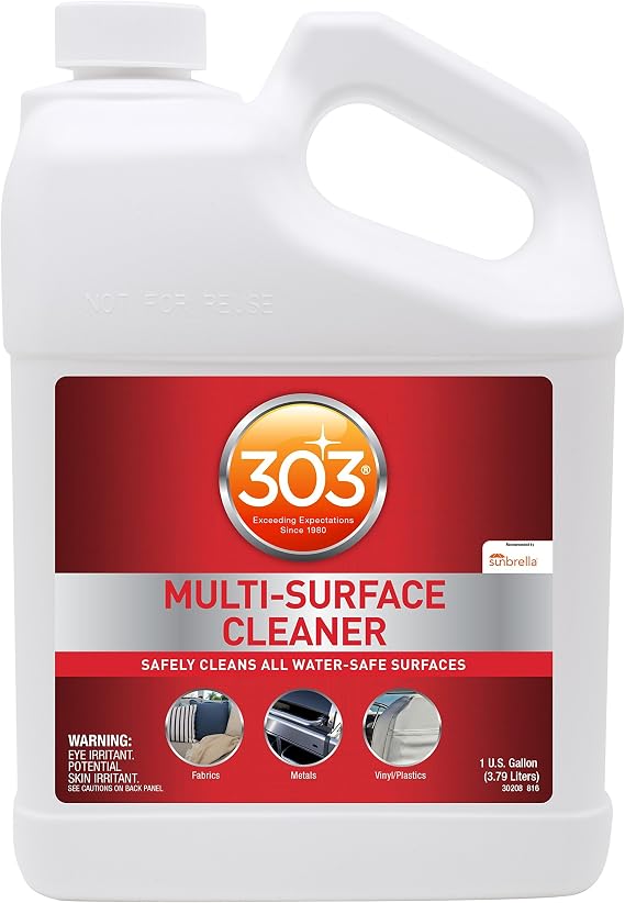 303 Multi Surface Cleaner Spray, All Purpose Cleaner for Home, Patio, Car Care and Outdoor, 128 fl. oz.