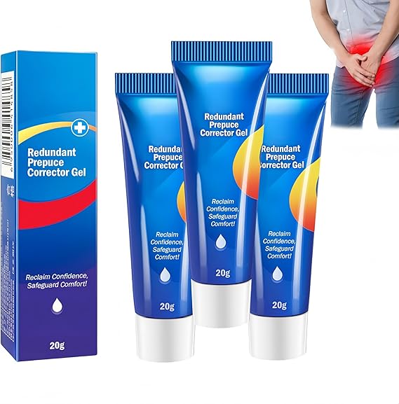Phimosis Cream for Adults, Natural Phimosis Correction Gel, Gentle Easy Recovery, Redundant Pre-Puce Gel (3PCS)