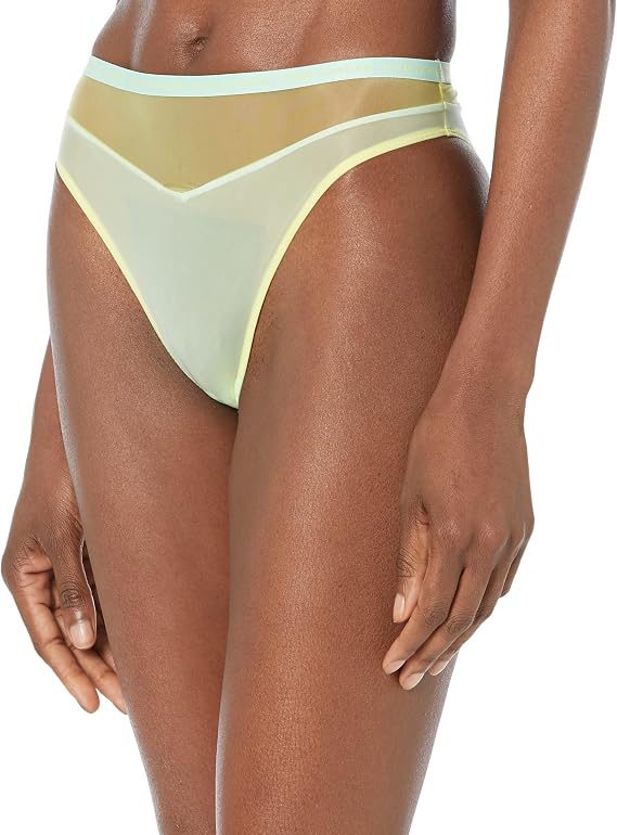 Calvin Klein Women's Ck One Sheer Pride High Waist Tanga