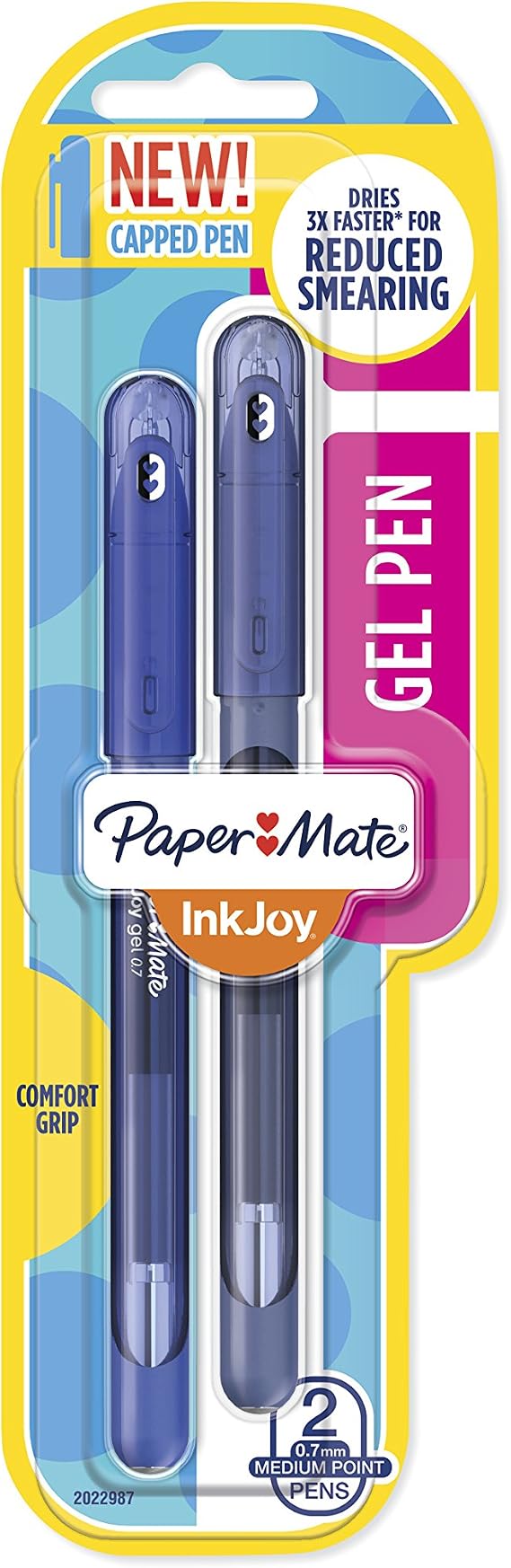 Paper Mate InkJoy Gel Pens Medium Point (0.7mm) Capped, 14 Count, Assorted Colors (2023009)