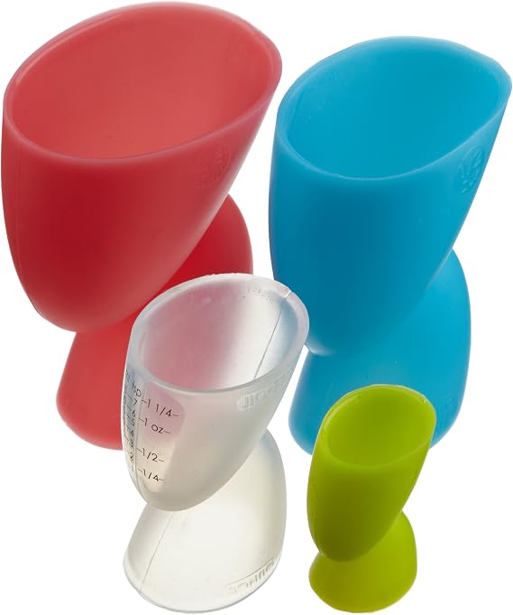 Casabella Silicone Measuring Cups, Set Of 4