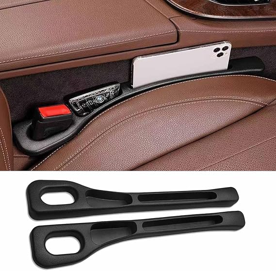 2PCS Car Side Seat Gap Filler, Car Seat Gap Filler Organiser