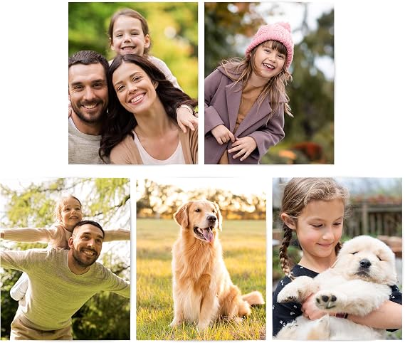 Glossy Photo Prints 8x10 inches - Photo Printing - UNFRAMED (Set of 5)