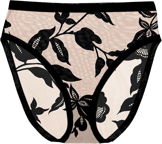 High Cut Opal Mesh Panties for Women by EBY