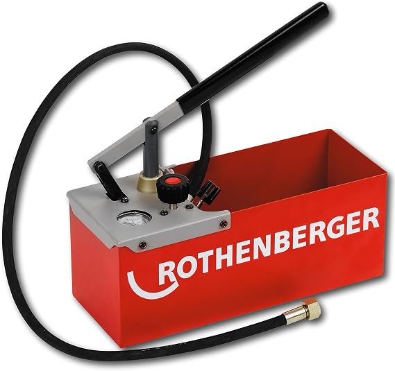 Rothenberger 60250 TP25 Compression Test Pump, Max Pressure 25 bar/363 psi