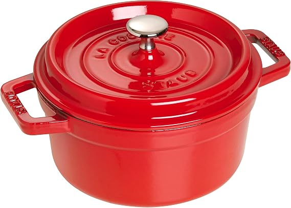 STAUB Cocotte, Cast Iron Casserole 30 cm, 8.35 L, Induction, Made in France
