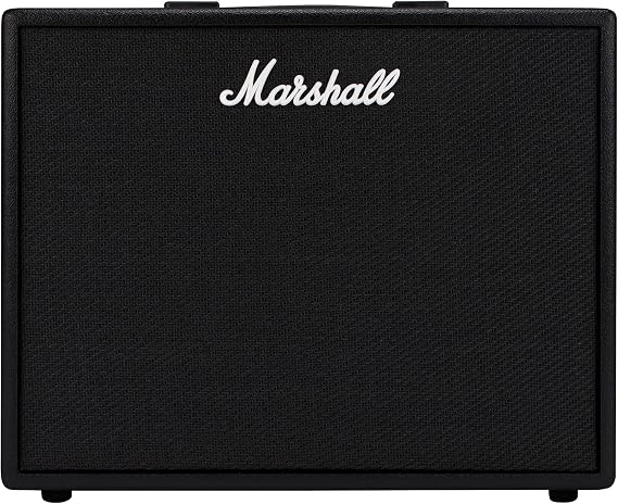 Marshall Code 50 Digital Guitar Combo Amplifer, Practice Amp Suitable for Electric Guitar - Black