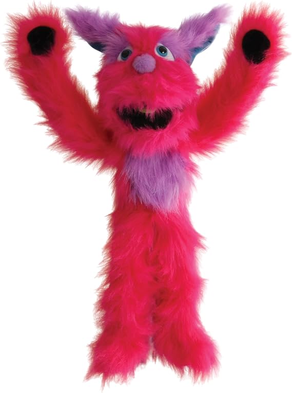 The Puppet Company Pink Monster Hand Puppet