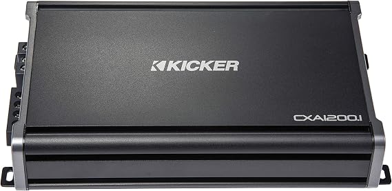 Kicker CXA1200.1 1200-Watt Mono Class D Subwoofer Amplifier