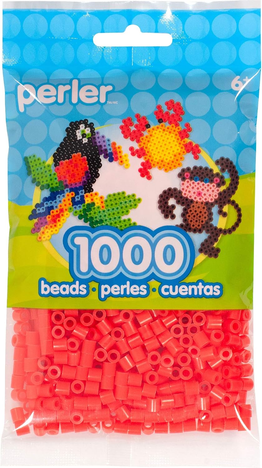 Perler Beads 1,000Pkg-Tomato, Tomato