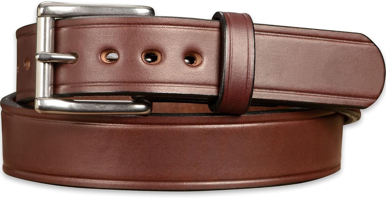 Bullhide Belts Mens Leather Belt for Casual, Dress, 1.50 Wide