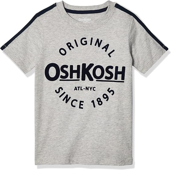 OshKosh B'Gosh Boys' Short Sleeve Logo Tee