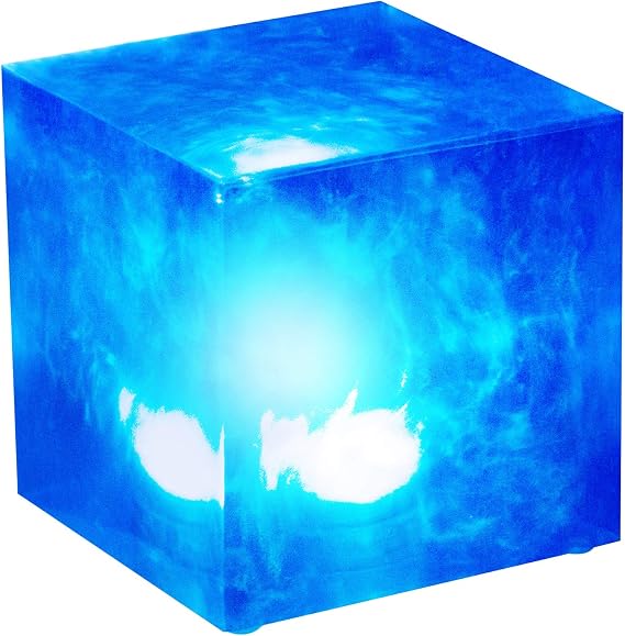 Tesseract Stone, Blue Tesseract Cube Hero Cosplay Props Movie Collection Home Decor for Men Women