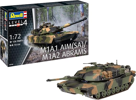 Revell, M1A1 AIM(SA)/ M1A2 Abrams, Toy