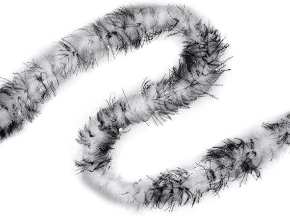 ZUCKER Feather Boa - (72 Inch) Heavy Feather Boas for Party - Mardi Gras Feather Boa, Roaring 20's Costume